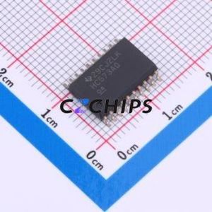 สลักชิปวงจรรวม SOIC-20-300mil SN74HC573AQDWRQ1ใหม่ของแท้ - Product Image 1