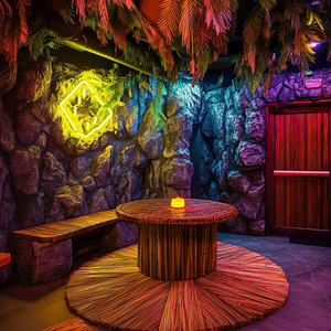 אישית לוח frp להתאמה אישית פנים לוח פנימי וולקני אפקט חום גדול לוח עמיד חום קיר סלע ריאליסטי - Product Image 2