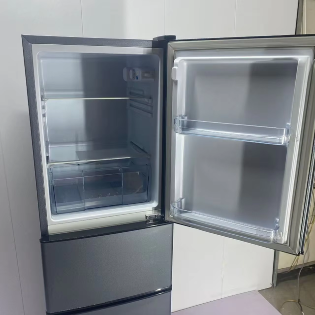 D 238L Wholesale Home Appliances Bottom Freezer Three Door Freezer and Refrigerator
