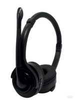 Casque audio sans fil dynamique avec bandeau, microphone intégré, logo personnalisé, BT5.4, 20 heures d'autonomie, certifié CE RoHS, pour le sport et les voyages