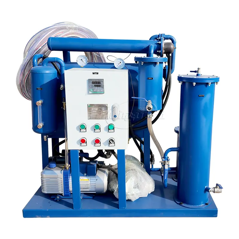 Mesin filtrasi minyak transformator dehidrasi vakum jual berkualitas