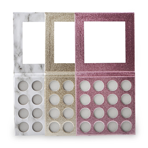 Très Pigment 26mm Casserole Rose Or Marbre Vide Palette de Fard À Paupières de Marque Privée - Product Image 1