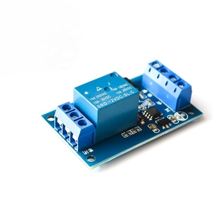 Module de relais bistable à bouton unique 12V, interrupteur autobloquant pour démarrage et arrêt de voiture modifié, une seule touche... - Product Image 1