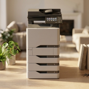 Impresora Multifunción Láser a Color 4 en 1 CX725de USB para Uso Comercial en Oficina con Impresión Automática en Stock - Product Image 4