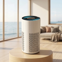 Purificateur d'air HEPA silencieux pour la maison, idéal pour les allergies, les animaux domestiques et la fumée, avec minuterie et mode veille