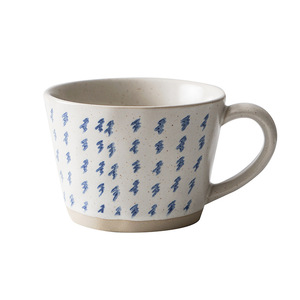 Ins Nordic Hand Painted Coarse Pottery <b>Mugs</b> Simple Breakfast <b>Ceramic</b> Coffee Water Cups - Product Image 6