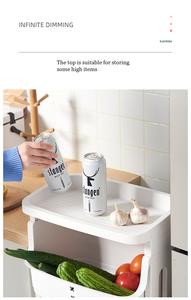 <span class=keywords><strong>Chariot</strong></span> <span class=keywords><strong>de</strong></span> <span class=keywords><strong>rangement</strong></span> multicouche pour l'organisation des légumes, étagère, <span class=keywords><strong>tour</strong></span> utilitaire, <span class=keywords><strong>chariot</strong></span> avec roues pour la cuisine - Product Image 6