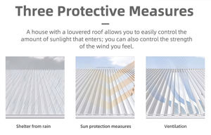 Gazebo Clásico de <span class=keywords><strong>Aluminio</strong></span> de Lujo <span class=keywords><strong>con</strong></span> Techo Fijo Tallado, Pérgola Ornamental para Jardín de Villa y <span class=keywords><strong>Terraza</strong></span> Exterior - Product Image 4