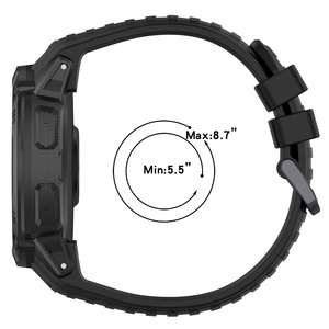 Correa de Repuesto de Silicona para Reloj Deportivo Solar <span class=keywords><strong>Garmin</strong></span> Instinct 2X, Correa de 26 mm con Herramienta de Instalación - Product Image 3