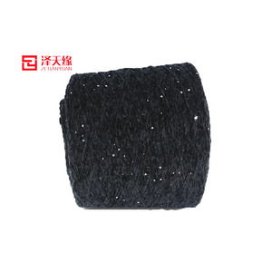 2020 Newest Fancy Knitting <strong>Yarn</strong> 100% Polyester Chenille <strong>Yarn</strong> With Metallic and 1.4MM <strong>Sequins</strong> Spangles <strong>Yarn</strong> - Product Image 6