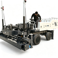 Machine à laser pour le lissage du béton YG Heavy Duty à haute efficacité avec performance de nivellement de précision pour les projets de revêtements de sol industriels