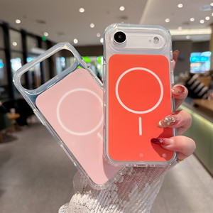 Funda para Teléfono con Impresión IMD para iPhone <span class=keywords><strong>Air</strong></span>, Anillo Magnético Integrado, Transparente, Antigolpes, Protectora para iPhone 17 Pro <span class=keywords><strong>Max</strong></span> 16 - Product Image 3