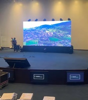 Écran LED d'intérieur HD 500x500mm Pas de pixel P3.91 3.9mm pour événements et scènes, mur d'affichage LED à louer (OEM/ODM)