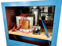 Machine d'emballage sous blister et sous carte en carton avec plaque de soudage automatique à descente sensible à la position pour produits de détail