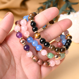 กำไลข้อมือคริสตัลธรรมชาติคุณภาพสูง งานฝีมือทำมือ สำหรับผู้หญิง ของขวัญ - Product Image 5