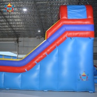 Nouveau design de toboggan aquatique gonflable commercial en PVC pour enfants, idéal pour le jeu ou la location dans les centres commerciaux