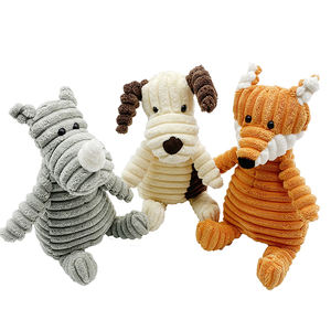 Nuovo indistruttibile indistruttibile cane animali imbalsamati masticare giocattolo cigolante cane peluche per aggressivo piccolo cane medio - Product Image 3