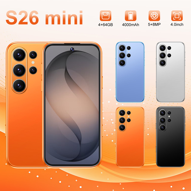 Support French 16+1TB Large Memory Mini S26 Ultra Cellphone Fast Speed Best Selling Android Operation System 5G Global Version