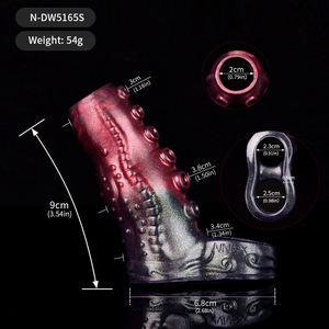 NNSX drop shipping Fantasy Cock Extender manga pene cubierta pene anillo retraso eyaculación agrandamiento adultos juguetes sexuales para hombres - Product Image 4