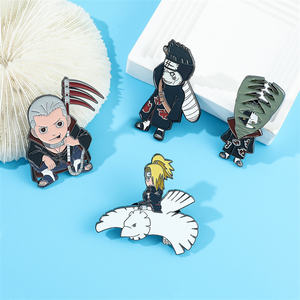Groothandel hoogwaardige anime-serie metalen badges kleding tassen broche pins accessoires - Product Image 6