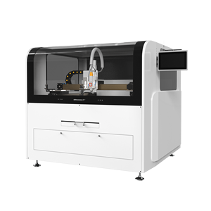 Machine de découpe laser CO2/fibre haute précision pour bois, métal (cuivre, acier inoxydable), feuille d'acrylique - Modèle de bureau simple - Product Image 2