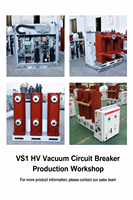 Disjoncteur à vide intérieur ZN63A-12 VS1-12 12kV, type fixe / chariot pour appareillage KYN28-12