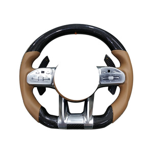 <span class=keywords><strong>Volant</strong></span> en fibre de carbone personnalisé de haute qualité pour <span class=keywords><strong>Mercedes</strong></span> Benz W205 W176 W246 W212 Classe A Classe E - Product Image 5