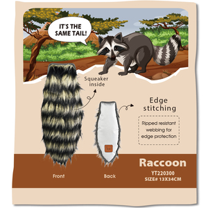 Jouet à mâcher durable pour animaux de compagnie <span class=keywords><strong>Guess</strong></span> Whose Tail, jouet interactif pour chien, queue réaliste - Product Image 6