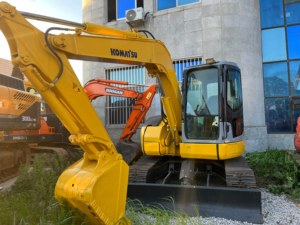 Excavatrice Komatsu PC78US-6, excavatrice zéro-queue de 7 tonnes, Komatsu PC78 d'occasion, excavatrice midi de fabrication japonaise - Product Image 2