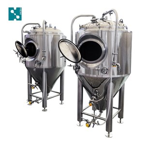 Serbatoio di Fermentazione in Acciaio Inox da 1000L 2000L per Vino Rosso e Birra, Macchina per la Produzione di Vino, Fermentatore Marca Hermann - Product Image 1
