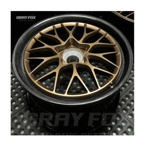 GRAYFOX, gran oferta personalizada, 18-24 pulgadas, 5x120, bronce, 2 piezas, rueda de aleación forjada para BMW, <span class=keywords><strong>NISSAN</strong></span>, TOYOTA, 2 <span class=keywords><strong>GT</strong></span> - Product Image 2
