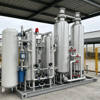 Générateur d'oxygène PSA HongBo à commande automatique PLC avec pureté de 95%-99,9999% et capacité personnalisable pour le traitement des eaux usées