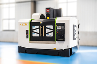 Centre d'usinage vertical CNC 3 axes VMC1165, machine de fraisage CNC pour la fabrication de moules en fonte et en aluminium