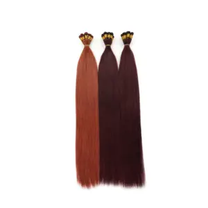 Free Trial Sample Raw Virgin Russian Cuticle Aligned Hair 100% Unprocessed Russian Hand Tied Hair Extension