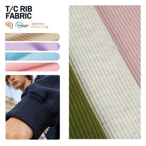 Nouvelle Tendance 2026 : Tissu Côtelé en Polyester Coton Haute Élasticité et Durable pour Vestes, Gilets et Manteaux - Product Image 1