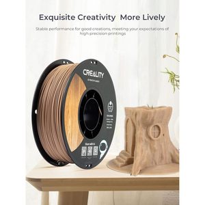 Filament Creality Wood PLA 1,75 mm, bobine de 1 kg pour imprimante 3D FDM - Product Image 4