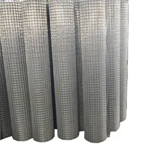 Factory supply best price 1x1 Galvanized steel iron Wire Mesh malla electrosoldada Welded wire mesh
