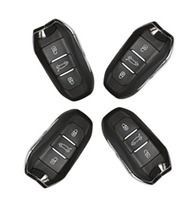 Llaves Inteligentes de Repuesto para C4L C-Elysee, Llaves de Vehículo con 3 Botones, Chipset ID46/4A, Control Remoto para Auto, 433.92MHz, Fabricante