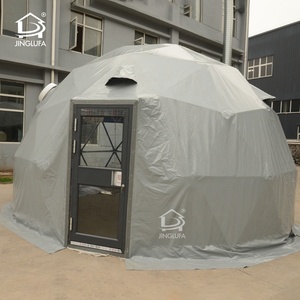 Evento al aire libre de <span class=keywords><strong>PVC</strong></span> impermeable prefabricada glamping carpa de cúpula geodésica casa - Product Image 1