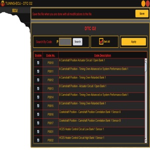 โปรแกรมปรับแต่งไฟล์ Tuning-ECU สำหรับโปรแกรมเมอร์และผู้มีส่วนเกี่ยวข้องด้านยานยนต์ของรถยนต์ Lexus และ Scion - Product Image 3