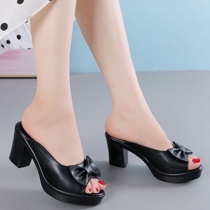 Nuovi Sandali Donna 2025 con Tacco Alto e Plateau, in Morbida Pelle, Punta Aperta, <span class=keywords><strong>Antiscivolo</strong></span>, Ideali <span class=keywords><strong>per</strong></span> l'Estate e l'Uso Esterno - <span class=keywords><strong>Per</strong></span> Amazon - Product Image 3