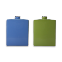 Flacons diffuseurs vaporisateurs bleus élégants personnalisés de haute qualité Conteneur vide de luxe Bouteille de parfum en verre