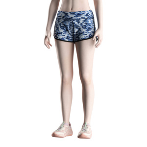 Shorts de course pour femmes avec fente latérale, taille élastique douce, poche discrète intégrée pour les entraînements HIIT et les longues courses - Product Image 5