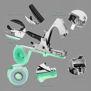 Vente en gros de pinces de reliure pour plantes de jardin Outils de reliure pour branches de <span class=keywords><strong>tomate</strong></span> et de vigne Outils de reliure et de liage <span class=keywords><strong>à</strong></span> la main pour plantes - Product Image 3