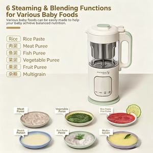 Nouveau Robot Culinaire Bébé Multifonctionnel Tout-en-un : Cuiseur Vapeur et Hachoir à Riz pour Aliments Complémentaires pour Enfants - Product Image 3