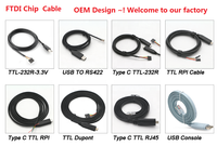 FTDI chip USB a Serial Converter 5V TTL UART Cable