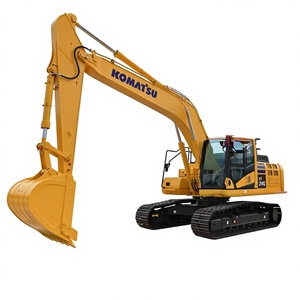Excavadora de cadenas Komatsu PC240 usada, 22 toneladas, motor Cummins, pocas horas de trabajo, con caja de cambios y bomba hidráulica para construcción - Product Image 1