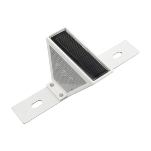 Feux de balisage solaires, réflecteurs de délimitation, matériau PC + fonte, étanchéité IP68, 3 LED pour une visibilité accrue, sécurité routière - Product Image 2