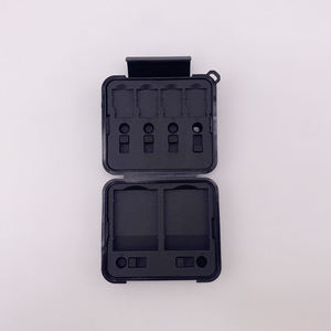 Tùy Chỉnh Xách Tay Nhựa Mini <span class=keywords><strong>SD</strong></span> Bộ Nhớ Chủ Thẻ Bảo Vệ Trường Hợp Trong Suốt 2 Trong 1 Không Thấm Nước Bộ Nhớ Thẻ Trường Hợp Chủ - Product Image 4