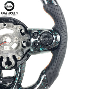 Para BMW Mini JCW F54 F55 F56 F60 R56, pantalla LED deportiva, volante de fibra de carbono, piezas automotrices 2015 2017 2018 2019 2020 <span class=keywords><strong>2022</strong></span> - Product Image 4